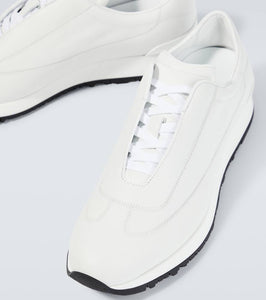 John Lobb Foundry II leather low-top sneakers