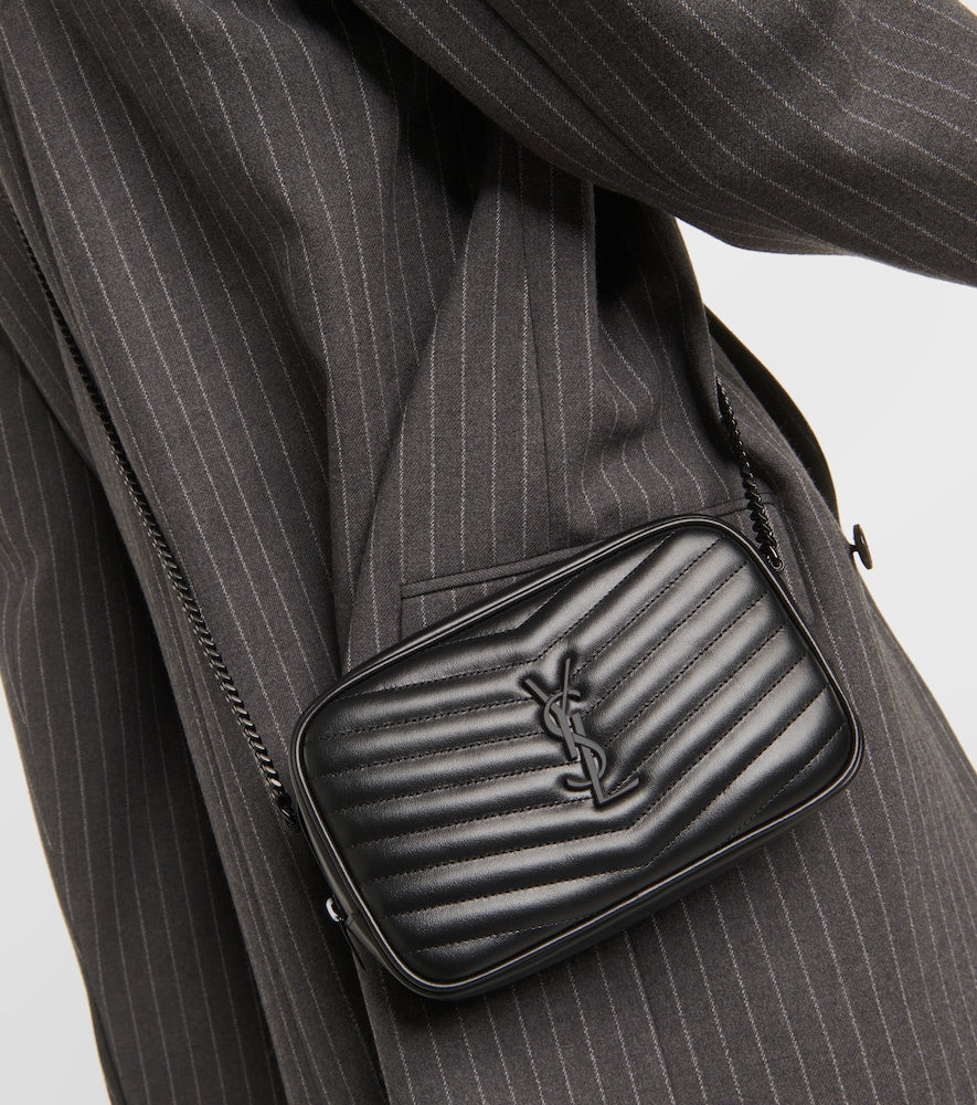 Saint Laurent Lou Mini leather shoulder bag