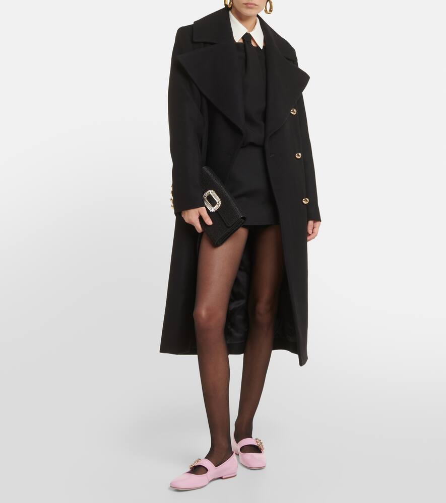 Roger Vivier Tr√É¬®s Vivier patent leather ballet flats