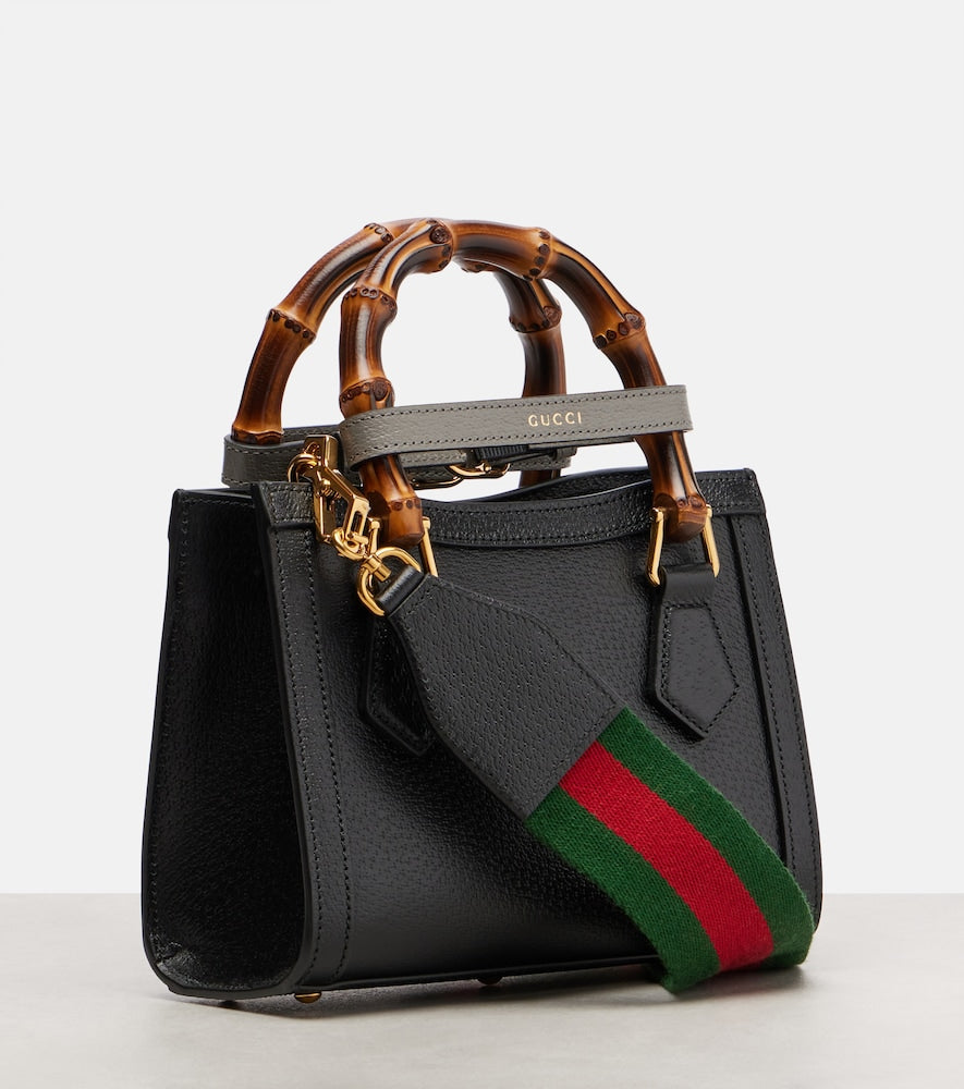 Gucci Diana Mini leather tote bag
