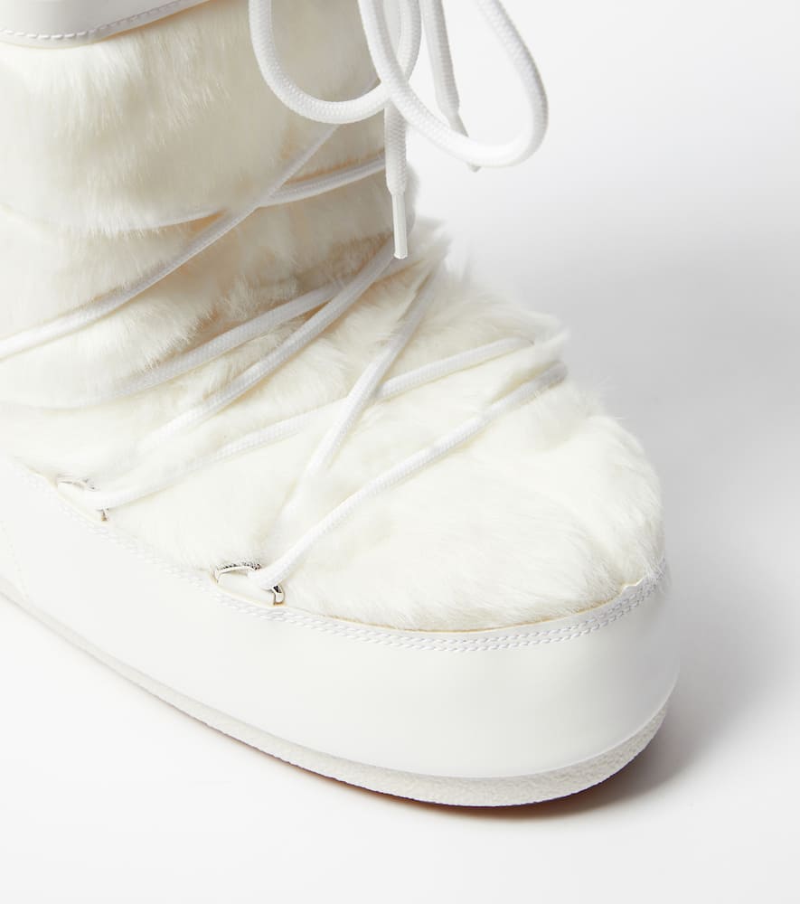 Moon Boot Icon faux fur-trimmed snow boots