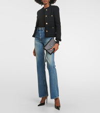 Saint Laurent Cassandre matelass√É¬© leather clutch
