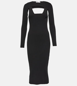 Wolford x Simkhai Contoured Ribs jersey midi dress