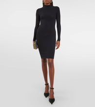 Wolford x Simkhai logo jersey minidress