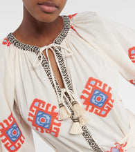 Johanna Ortiz Jacquard cotton midi dress