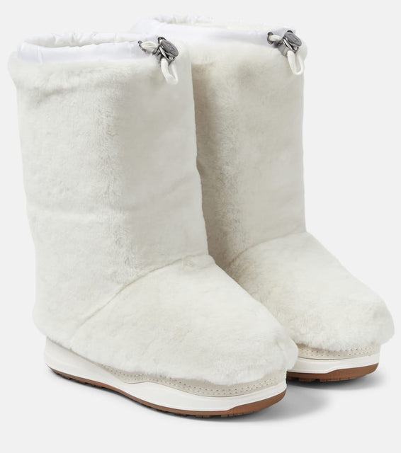 Bogner Les Arcs shearling snow boots