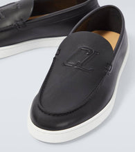 Christian Louboutin Varsiboat leather loafers