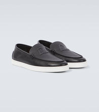 Christian Louboutin Varsiboat leather loafers