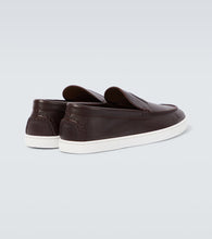 Christian Louboutin Varsiboat leather boat shoes