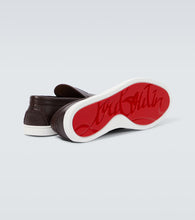 Christian Louboutin Varsiboat leather boat shoes