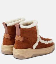 Bogner Astana shearling-trimmed ankle boots
