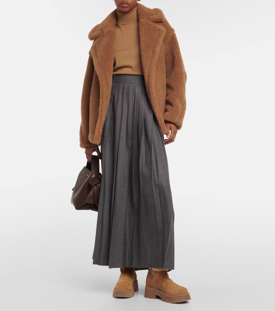 Bogner Turin suede and shearling ankle boots