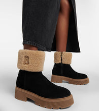 Bogner Turin 2B shearling-lined suede ankle boots