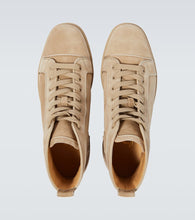 Christian Louboutin Louis suede high-top sneakers