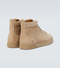 Christian Louboutin Louis suede high-top sneakers