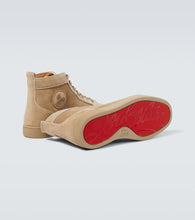 Christian Louboutin Louis suede high-top sneakers