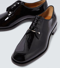 Christian Louboutin Chambeliss patent leather Derby shoes
