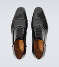 Christian Louboutin Greggo patent leather Oxford shoes