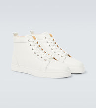 Christian Louboutin Louis leather high-top sneakers
