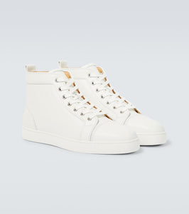 Christian Louboutin Louis leather high-top sneakers
