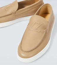 Christian Louboutin Varsiboat leather loafers