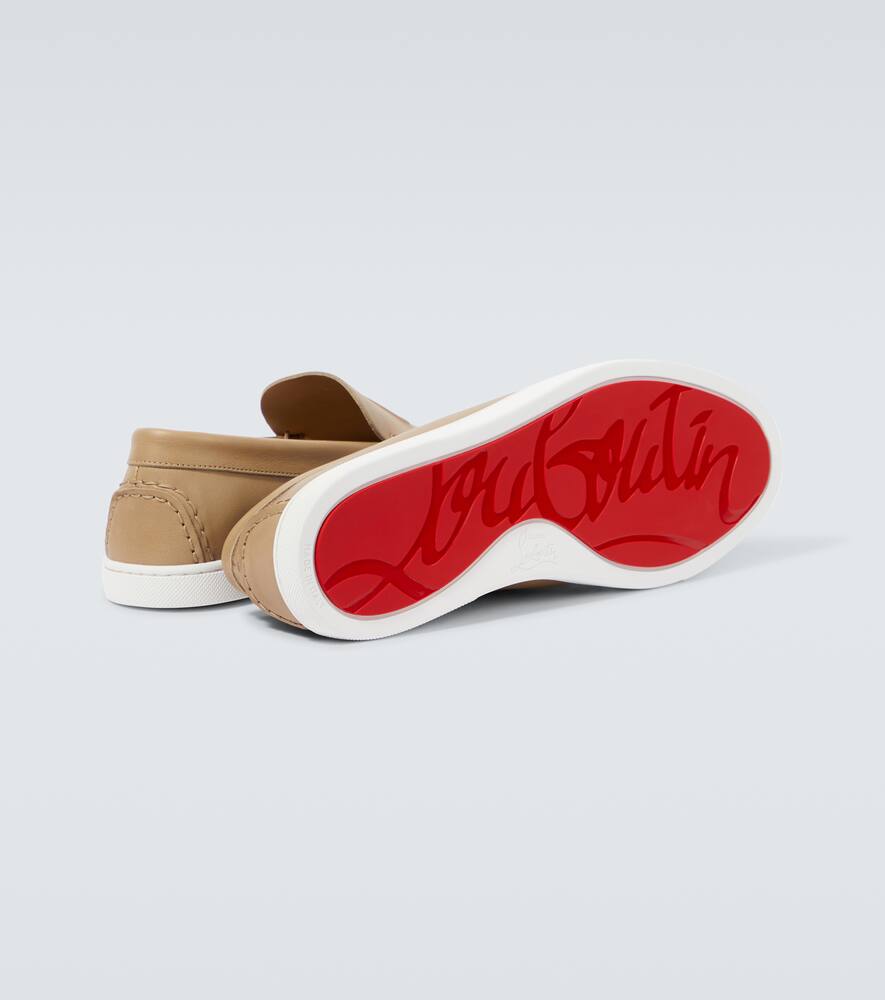 Christian Louboutin Varsiboat leather loafers
