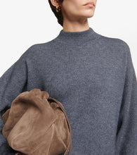 Brunello Cucinelli Ribbed-knit cotton and alpaca midi dress