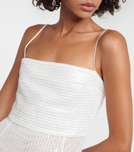 Galvan Bridal Iona sequined gown