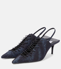 Jimmy Choo 'x Jean Paul Gaultier Corset slingback pumps