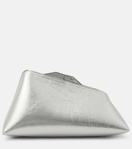 The Attico 8.30 PM metallic leather clutch. Shop The Attico Clutches for women now.