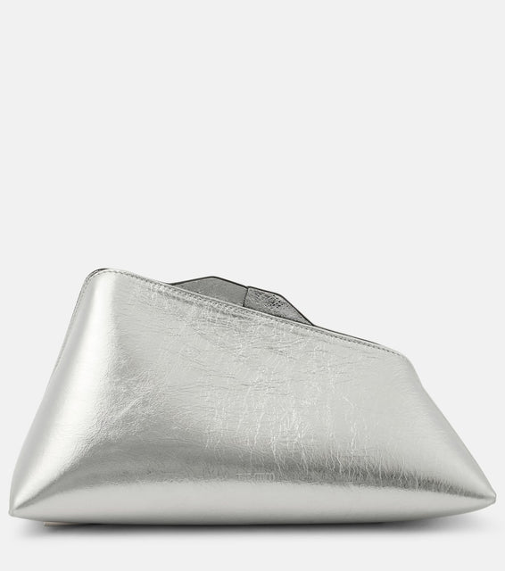 The Attico 8.30 PM metallic leather clutch. Shop The Attico Clutches for women now.