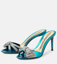 Alexandre Vauthier Shooting embellished mules