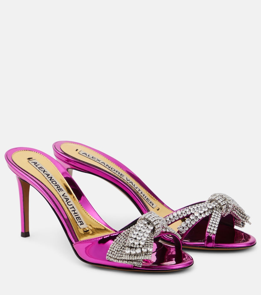 Alexandre Vauthier Shooting embellished mules - Alexandre Vauthier Shooting 装饰穆勒鞋