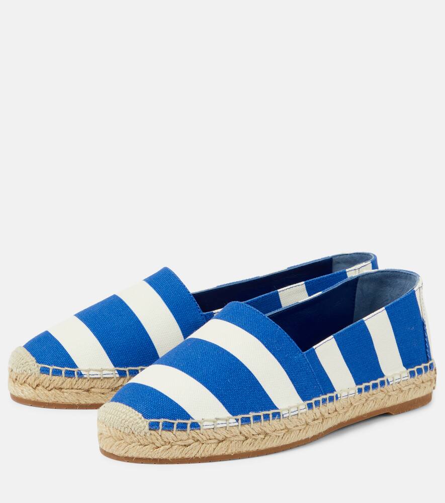 Manolo Blahnik Sparta canvas espadrilles