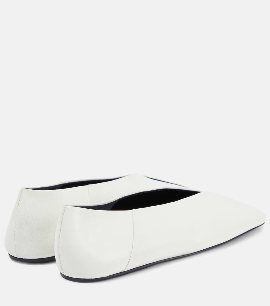 Jil Sander Leather ballet flats