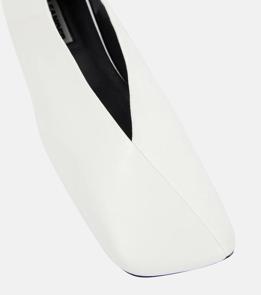 Jil Sander Leather ballet flats