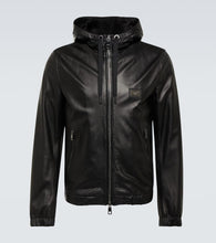 Dolce&Gabbana Logo leather jacket