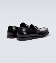 Dolce&Gabbana DG polished leather loafers