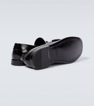 Dolce&Gabbana DG polished leather loafers