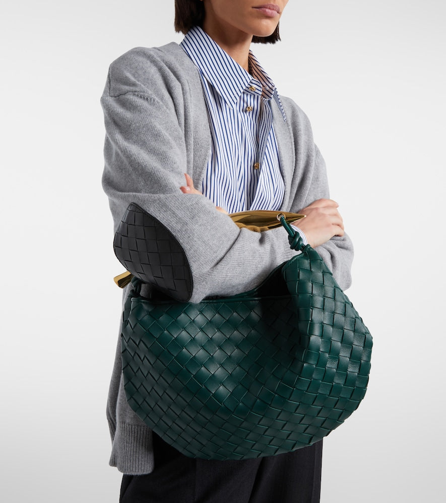 Bottega Veneta Sardine Intrecciato leather shoulder bag