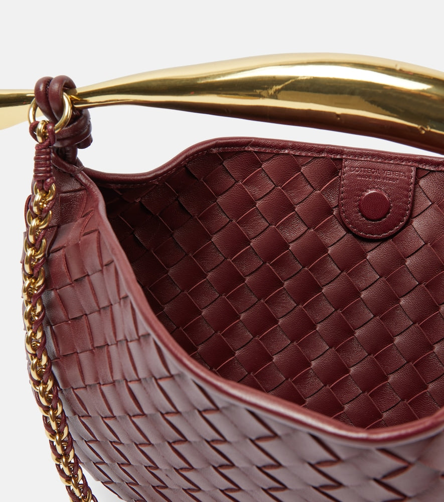 Bottega Veneta Sardine Chain Intrecciato leather tote bag