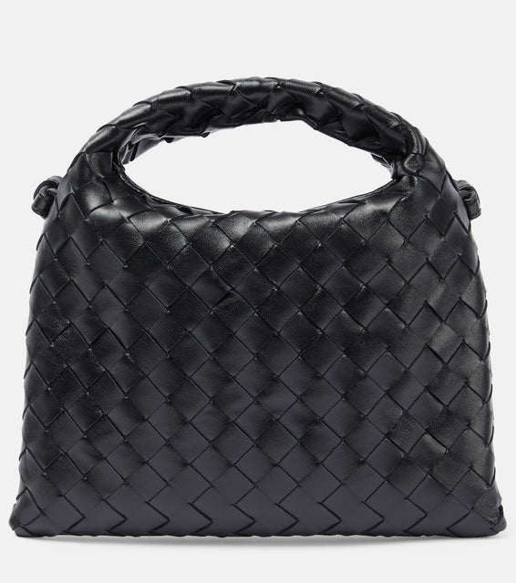 Bottega Veneta Hop Mini Intrecciato leather tote bag. Shop Bottega Veneta Shoulder Bags for women now.