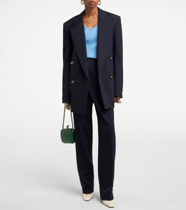 Bottega Veneta Knot Chain Intreccio leather shoulder bag