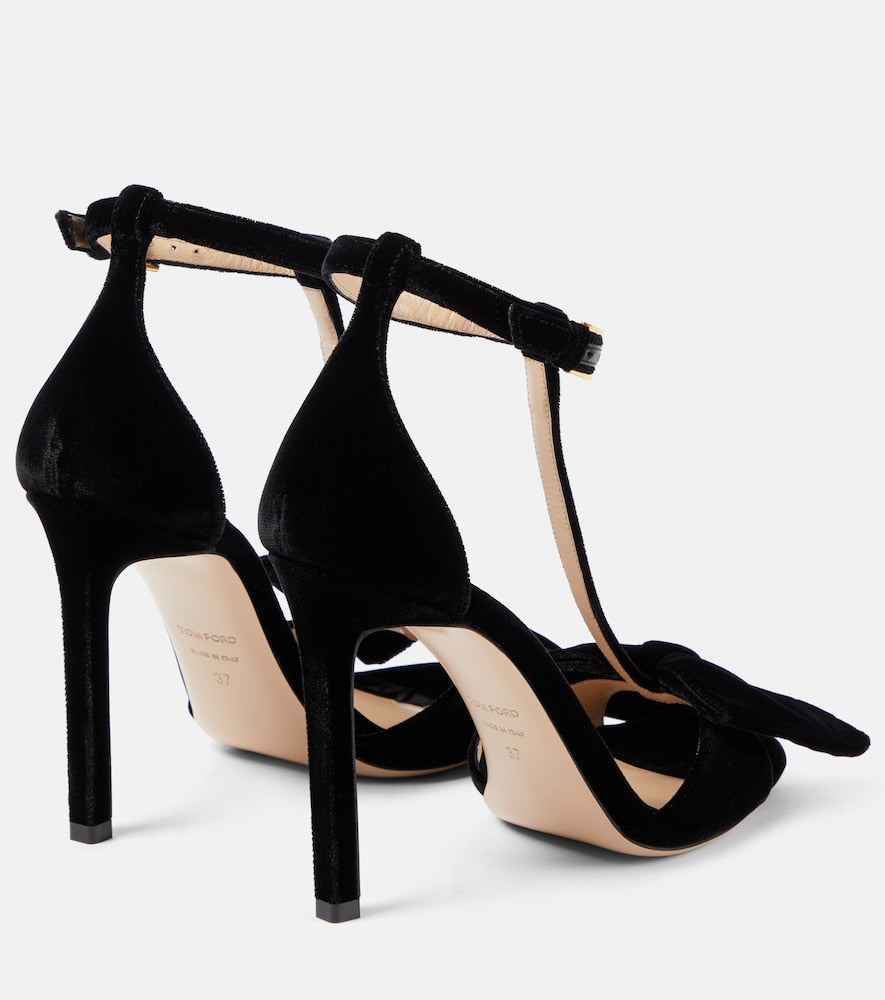 Tom Ford Brigitte velvet sandals