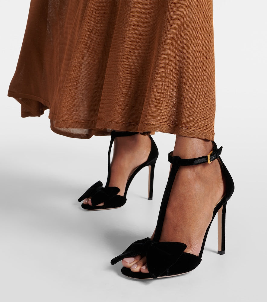 Tom Ford Brigitte velvet sandals