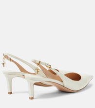 Tom Ford Angelina 55 leather slingback pumps