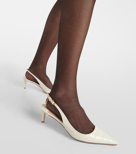 Tom Ford Angelina 55 leather slingback pumps