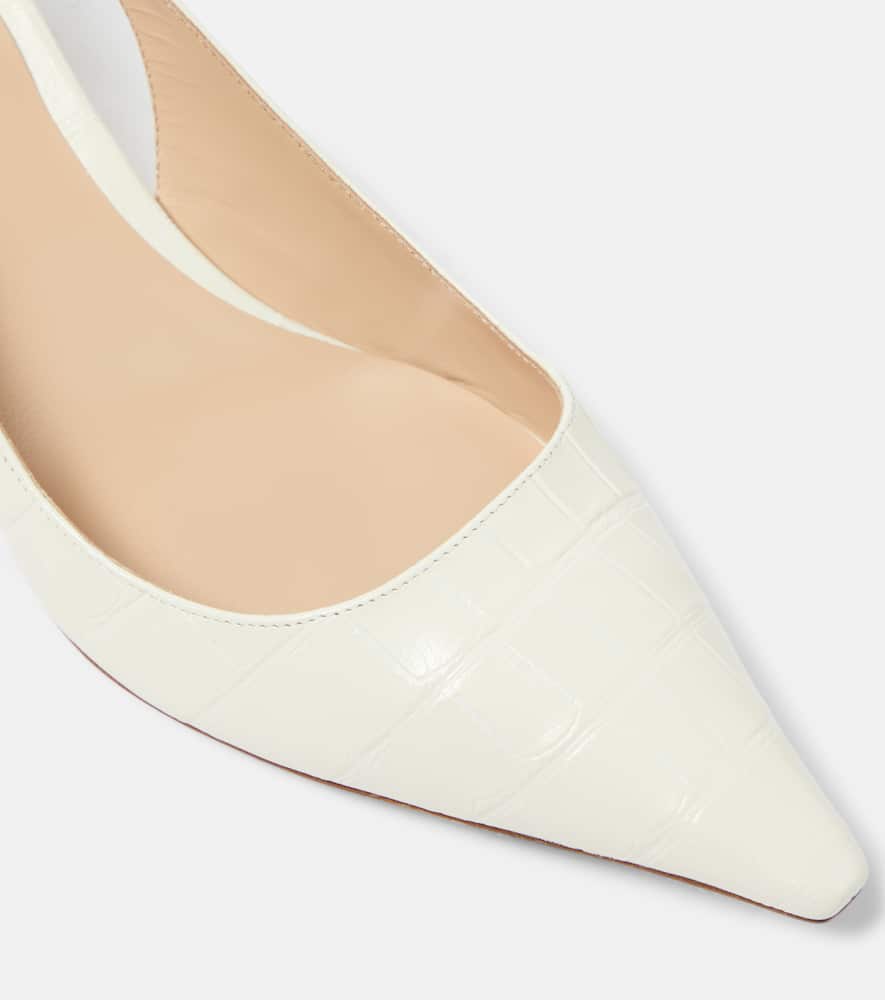 Tom Ford Angelina 55 leather slingback pumps