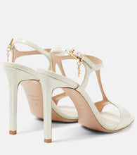 Tom Ford Angelina croc-effect leather sandals