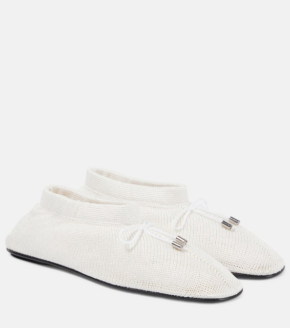Toteme Knit ballet flats